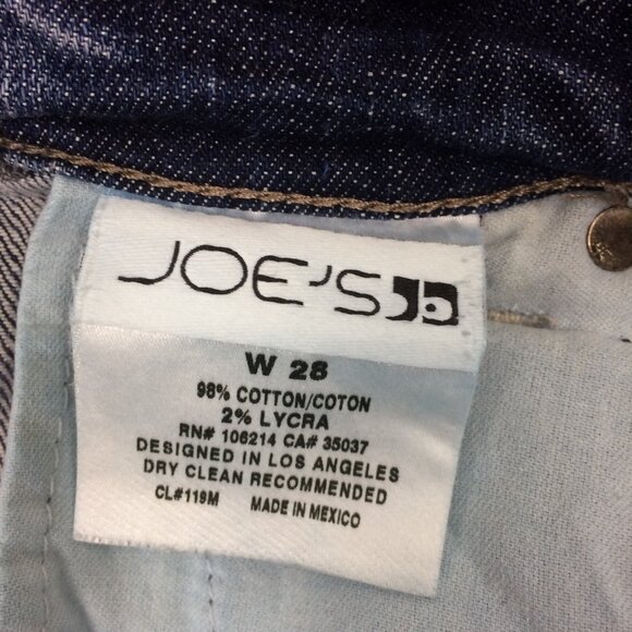 Joe's Destroyed Rolled Jean Bermuda shorts Klum wash Size W28 - Picture 13 of 14